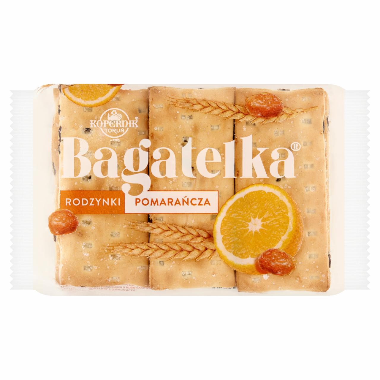 Zdjęcia - Kopernik Bagatelka Ciasteczka rodzynki pomarańcza 135 g