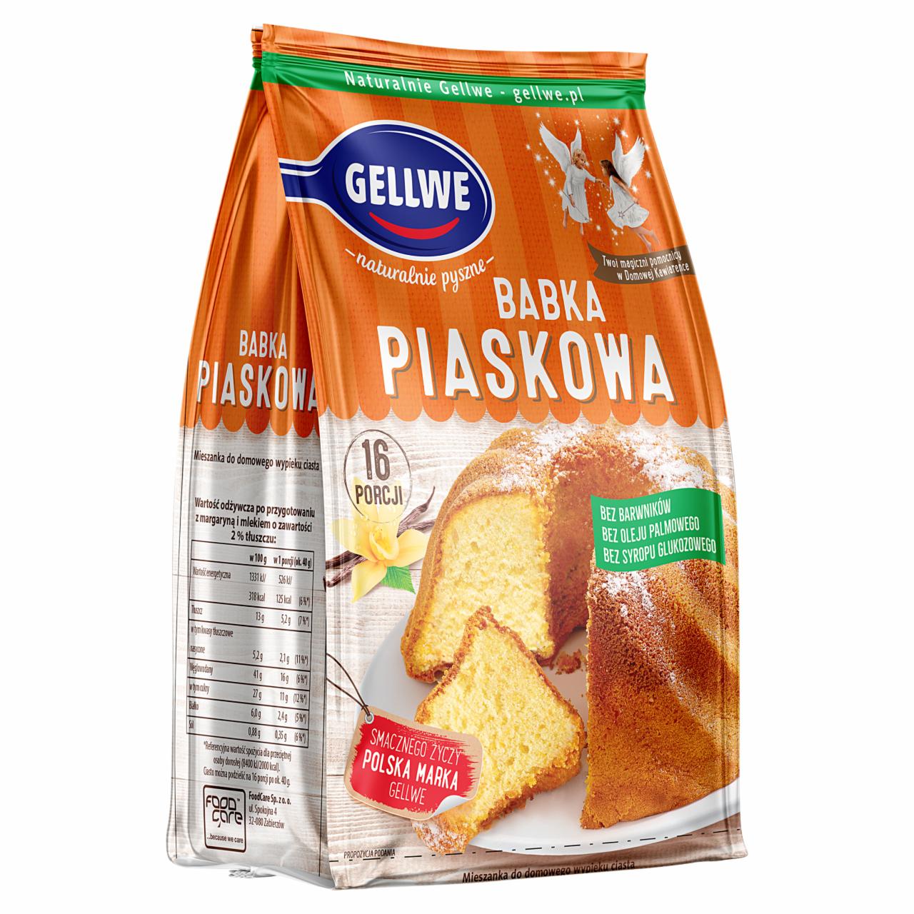 Zdjęcia - Gellwe Babka piaskowa mieszanka do domowego wypieku 375 g