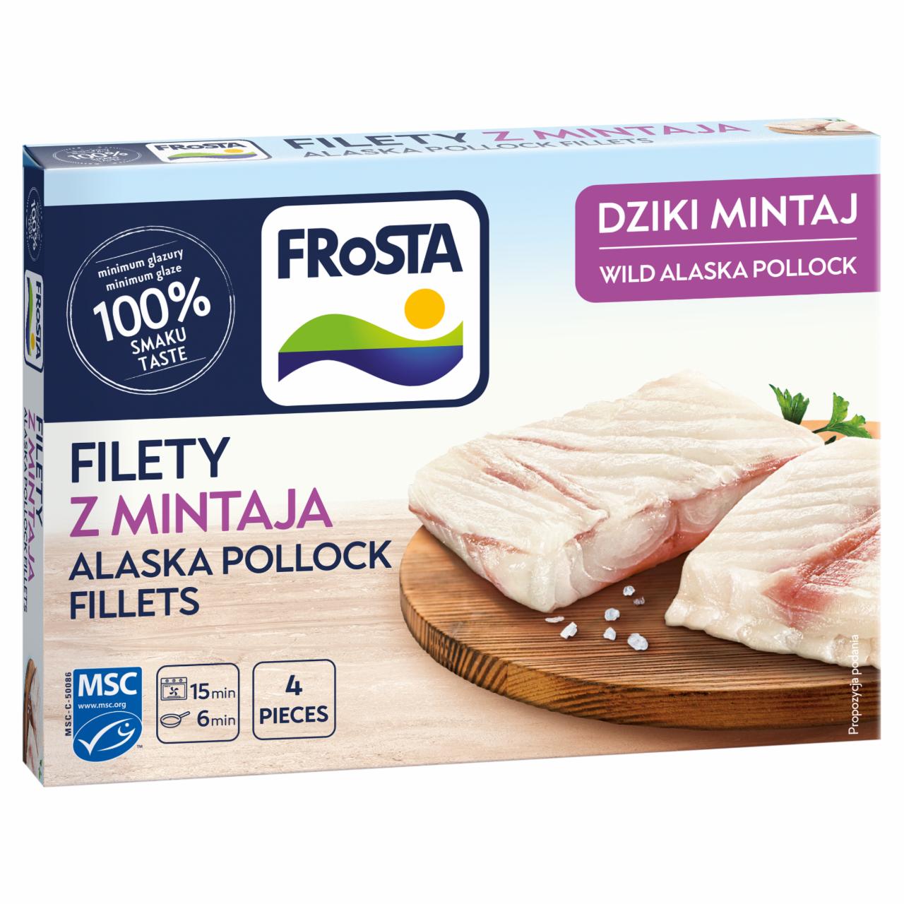 Zdjęcia - FRoSTA Filety z mintaja 300 g (4 sztuki)