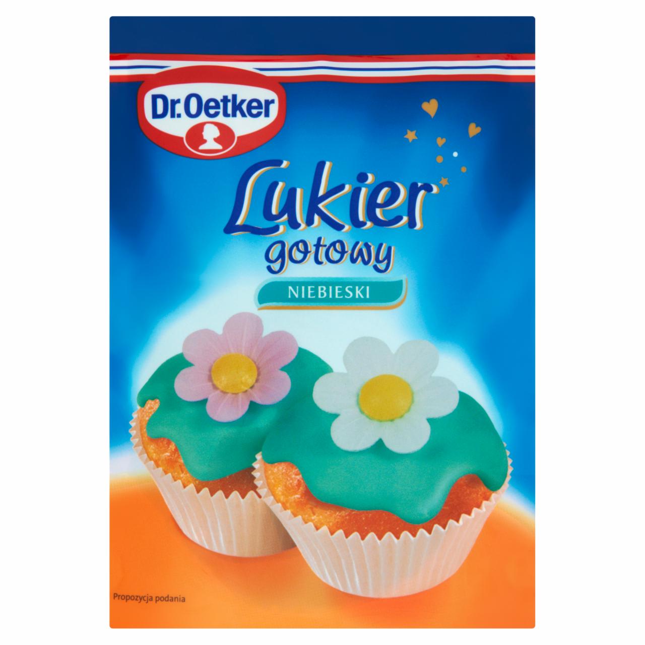 Zdjęcia - Dr. Oetker Lukier gotowy niebieski 100 g