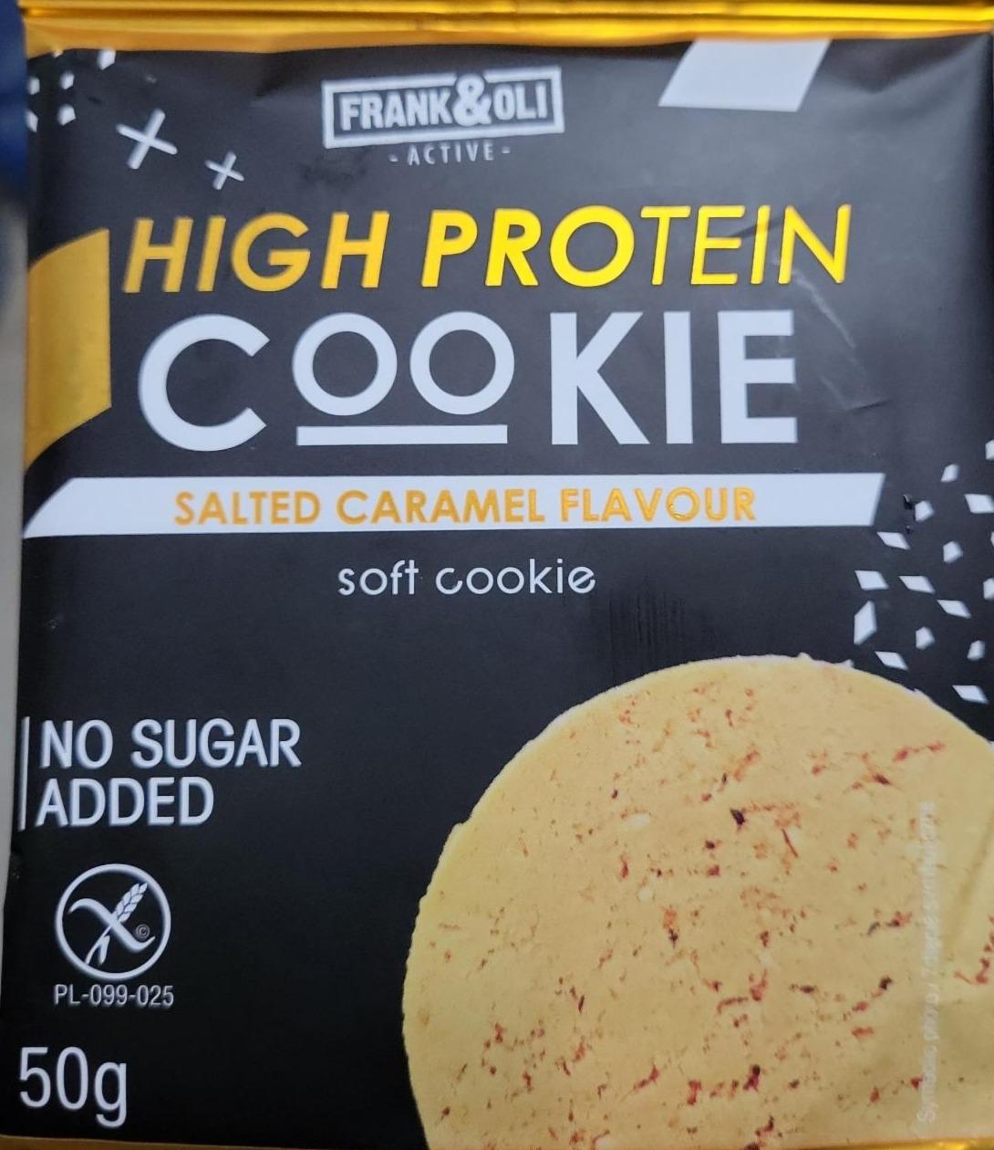 Zdjęcia - High protein cookie salted caramel Frank&Oli