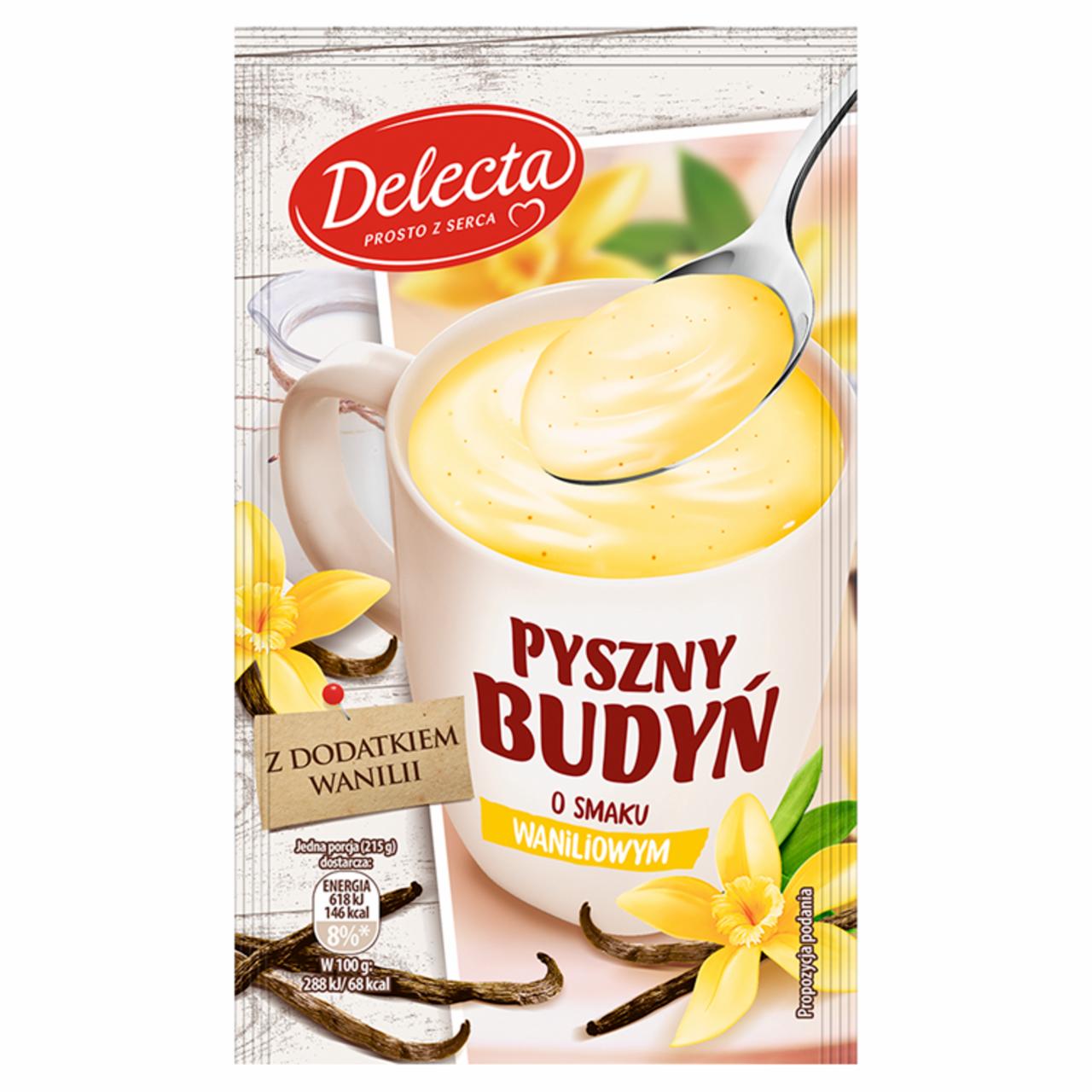 Zdjęcia - Delecta Pyszny budyń o smaku waniliowym 40 g