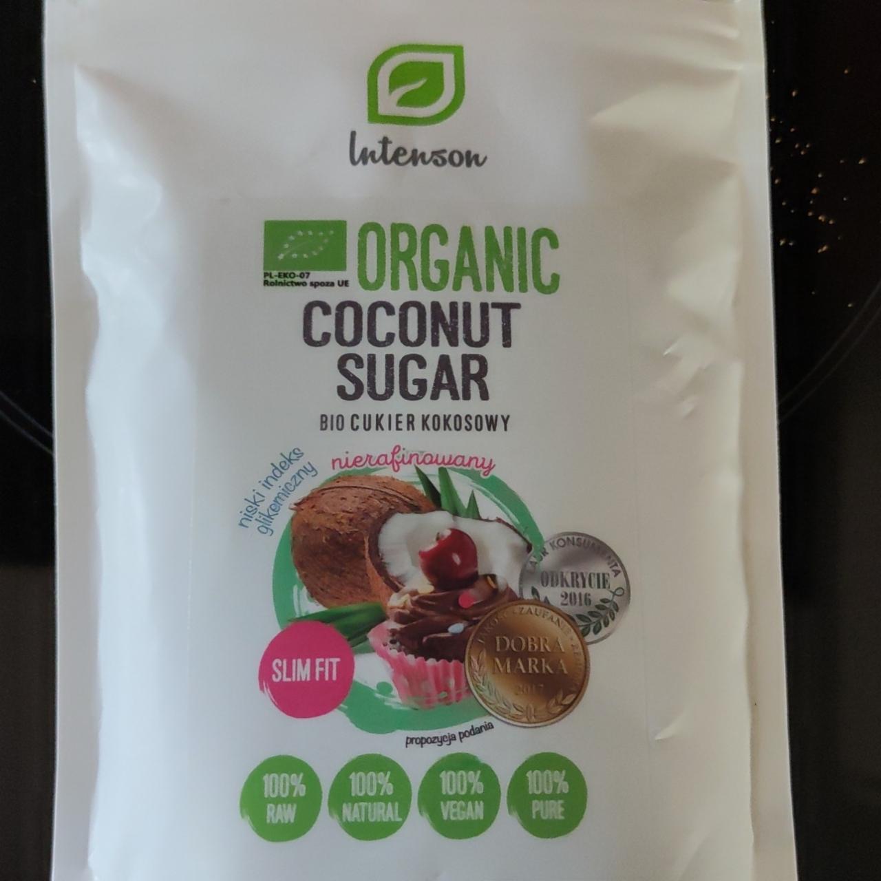 Zdjęcia - Organic coconut sugar nierafinowany Intenson