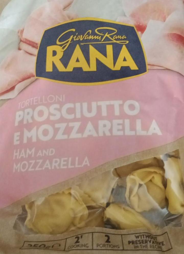 Zdjęcia - Tortelloni Prosciutto e Mozzarella Rana