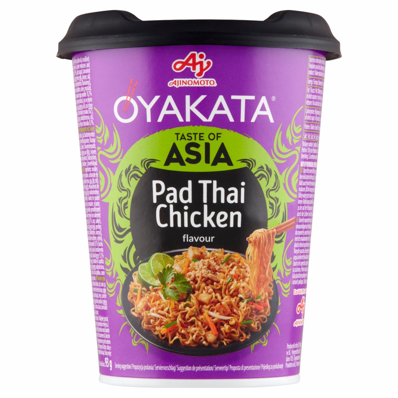 Zdjęcia - OYAKATA Taste of Asia Danie instant z sosem i makaronem o smaku Pad Thai 93 g