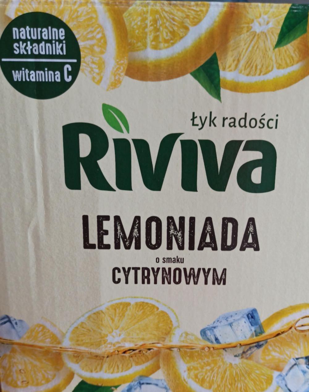 Zdjęcia - Lemoniada o smaku cytrynowym Riviva