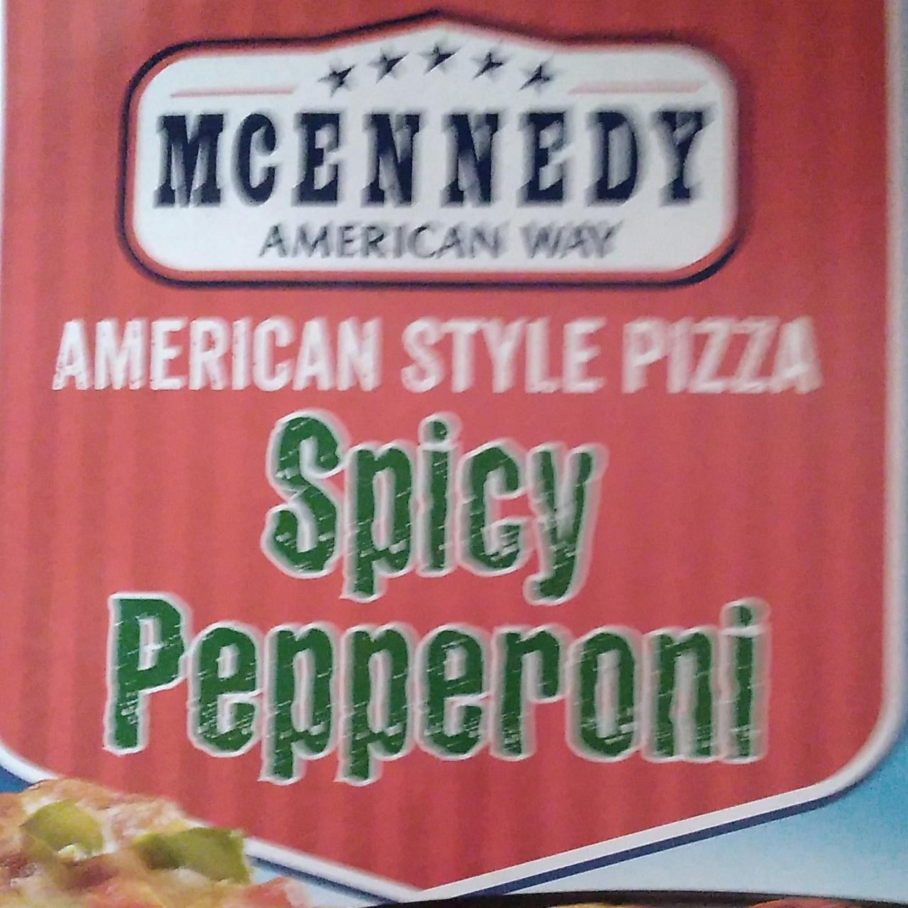 Zdjęcia - American style pizza spicy pepperoni McEnnedy American Way