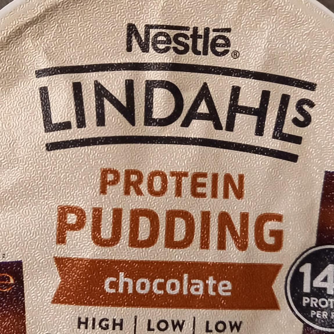 Zdjęcia - Lindhals protein puding chocolate Nestlé