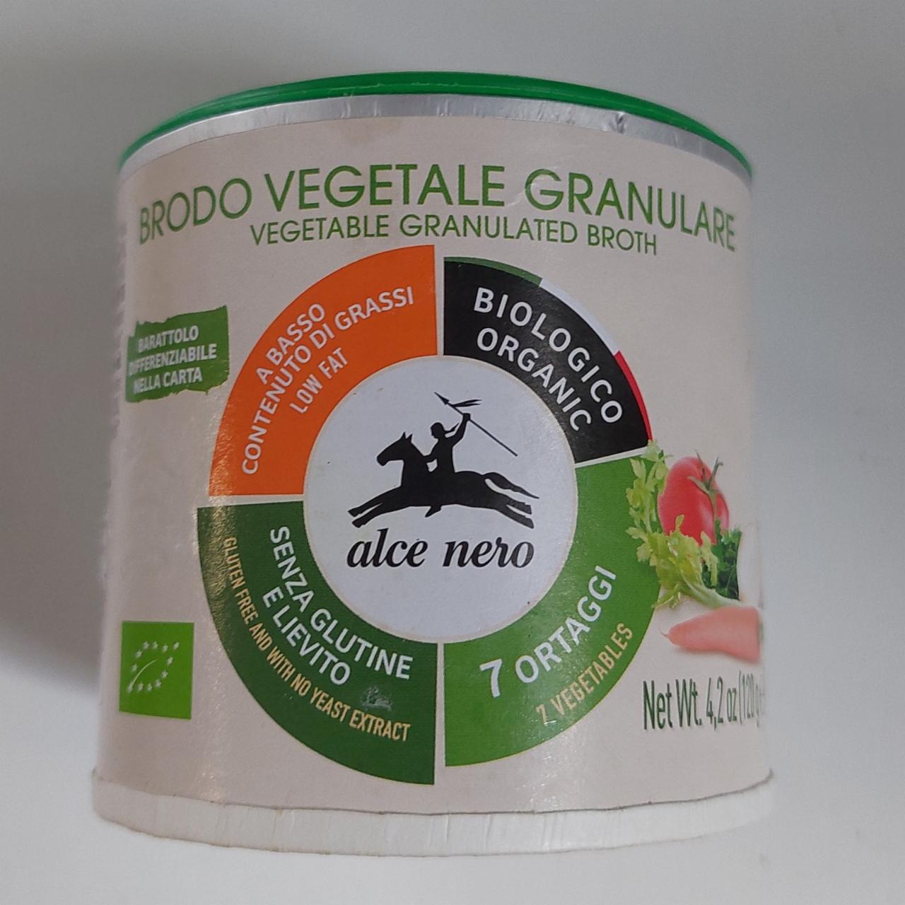 Zdjęcia - Brodo vegetale granulare begetable franulated broth Alce Nero