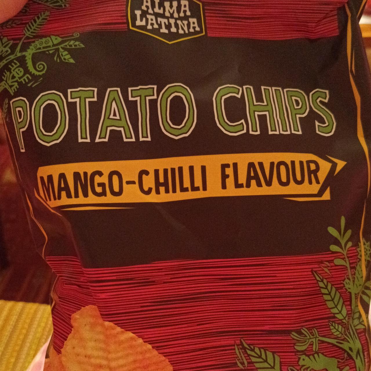 Zdjęcia - Potato chips mango-chilli flavour Alma Latina