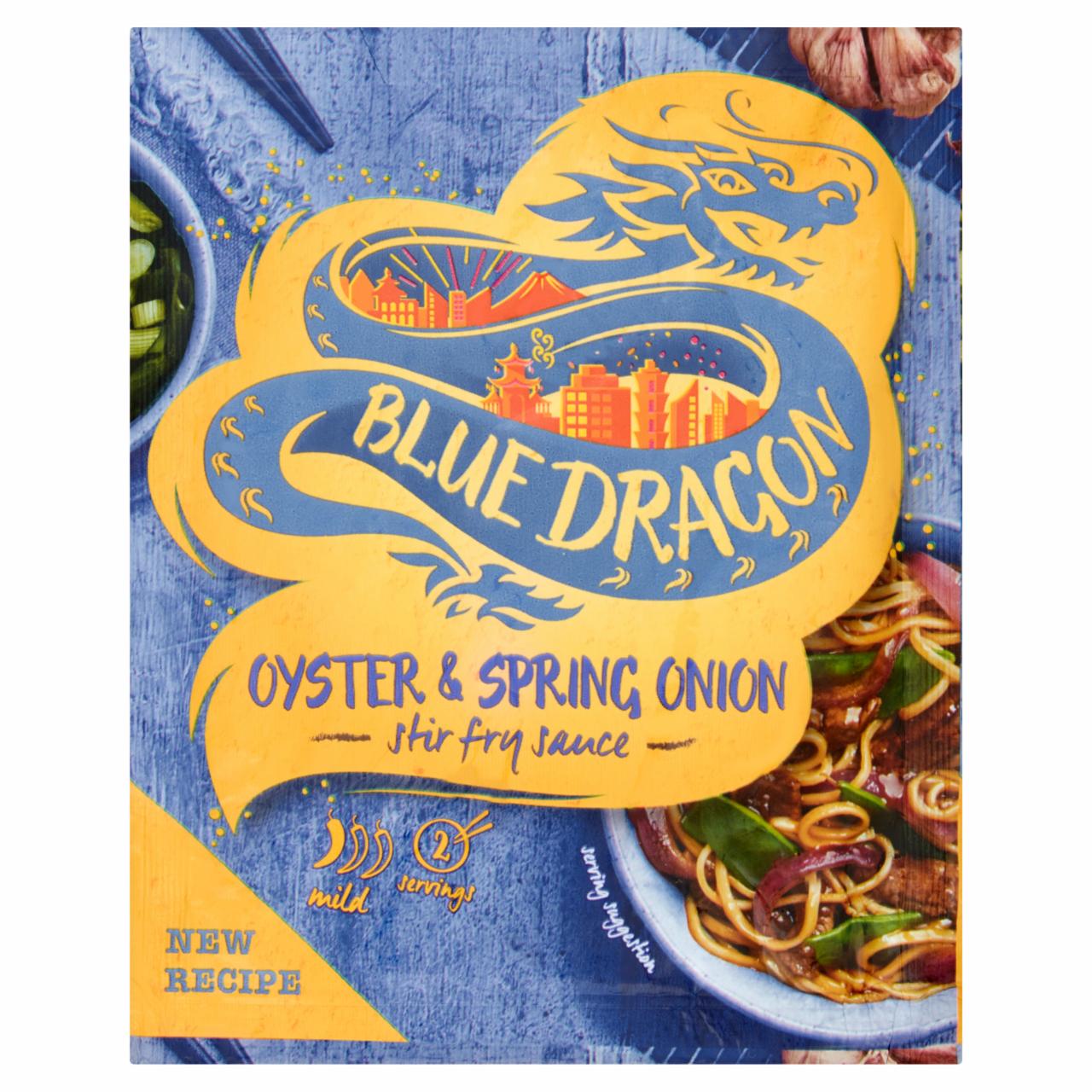 Zdjęcia - Blue Dragon Sos stir-fry z czosnkiem imbirem i ostrygami 120 g