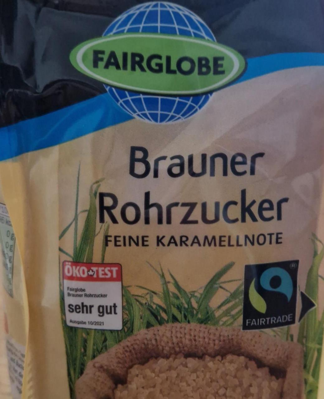 Zdjęcia - Brauner rohrzucker feine karamellnote Fairglobe