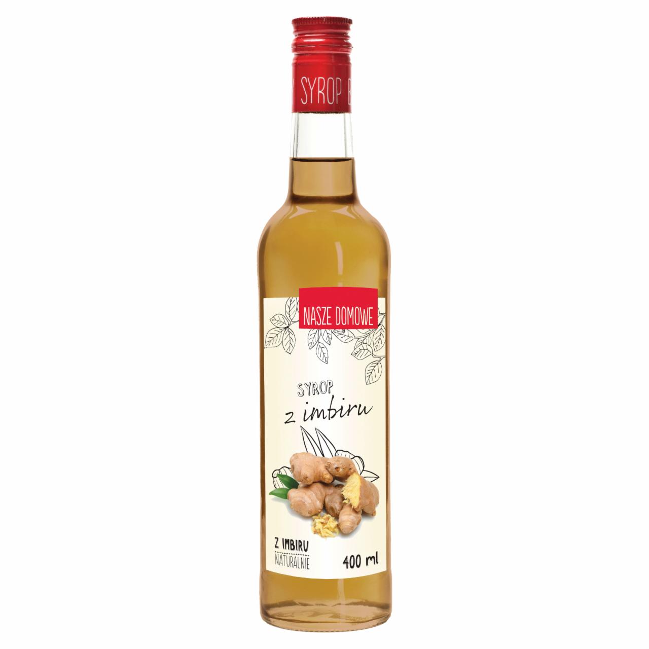 Zdjęcia - Nasze Domowe Syrop z imbiru 400 ml