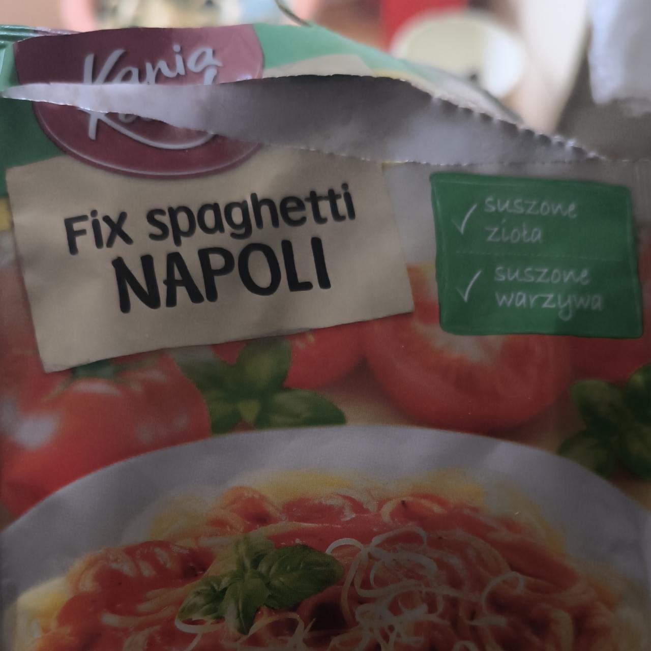 Zdjęcia - Fix spaghetti napoli Kania