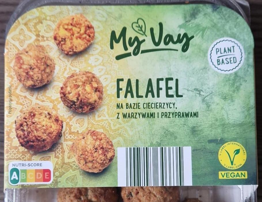 Zdjęcia - Falafel na bazie ciecierzycy z warzywami i przyprawami My vay