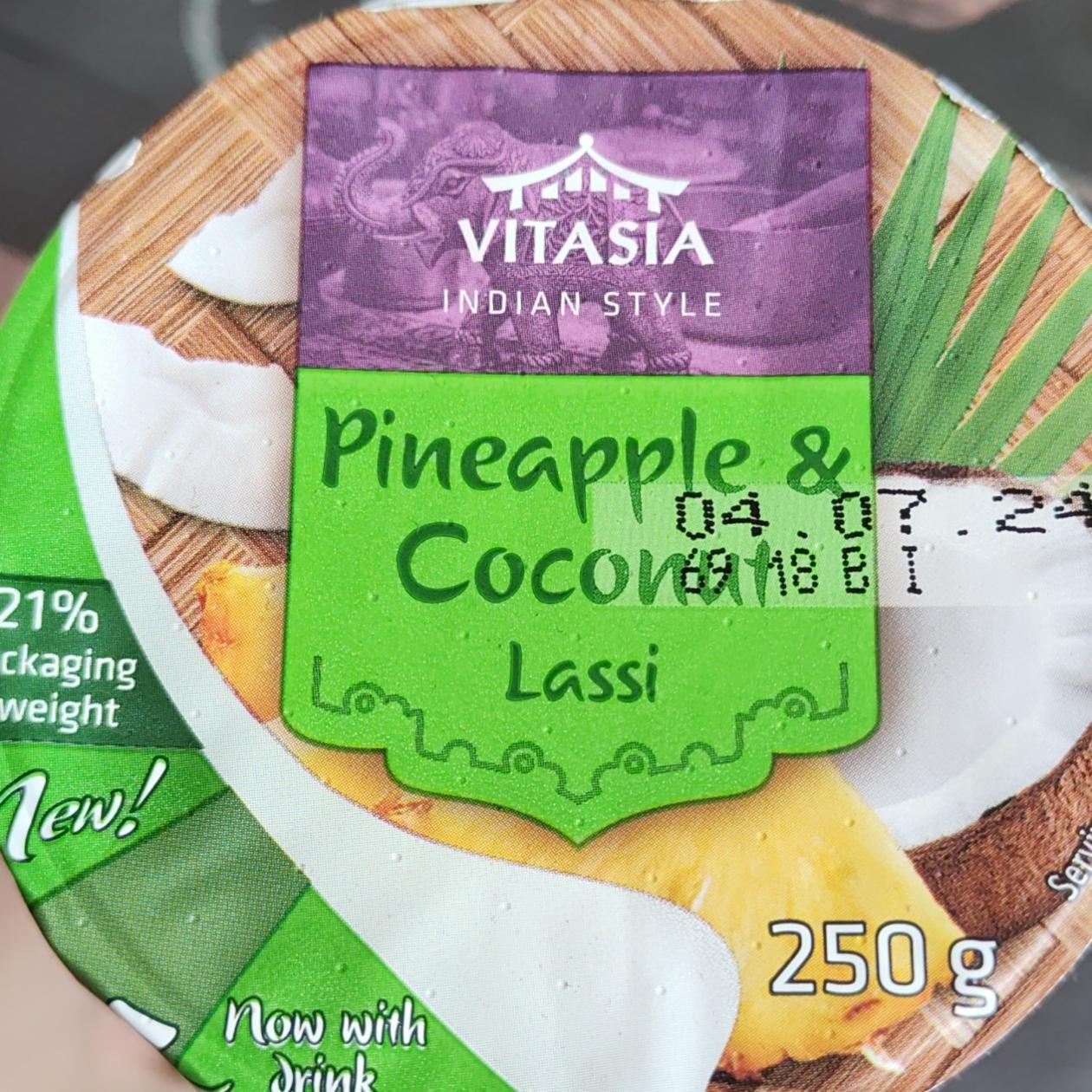 Zdjęcia - Pineapple Coconut Lassi Vitasia