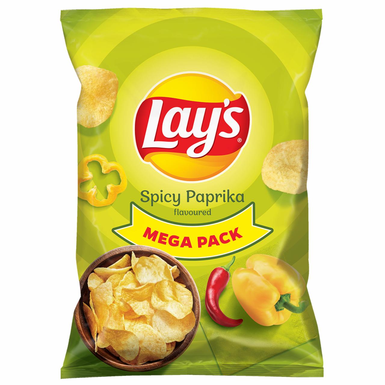 Zdjęcia - Lay's Chipsy ziemniaczane o smaku pikantnej papryki 200 g