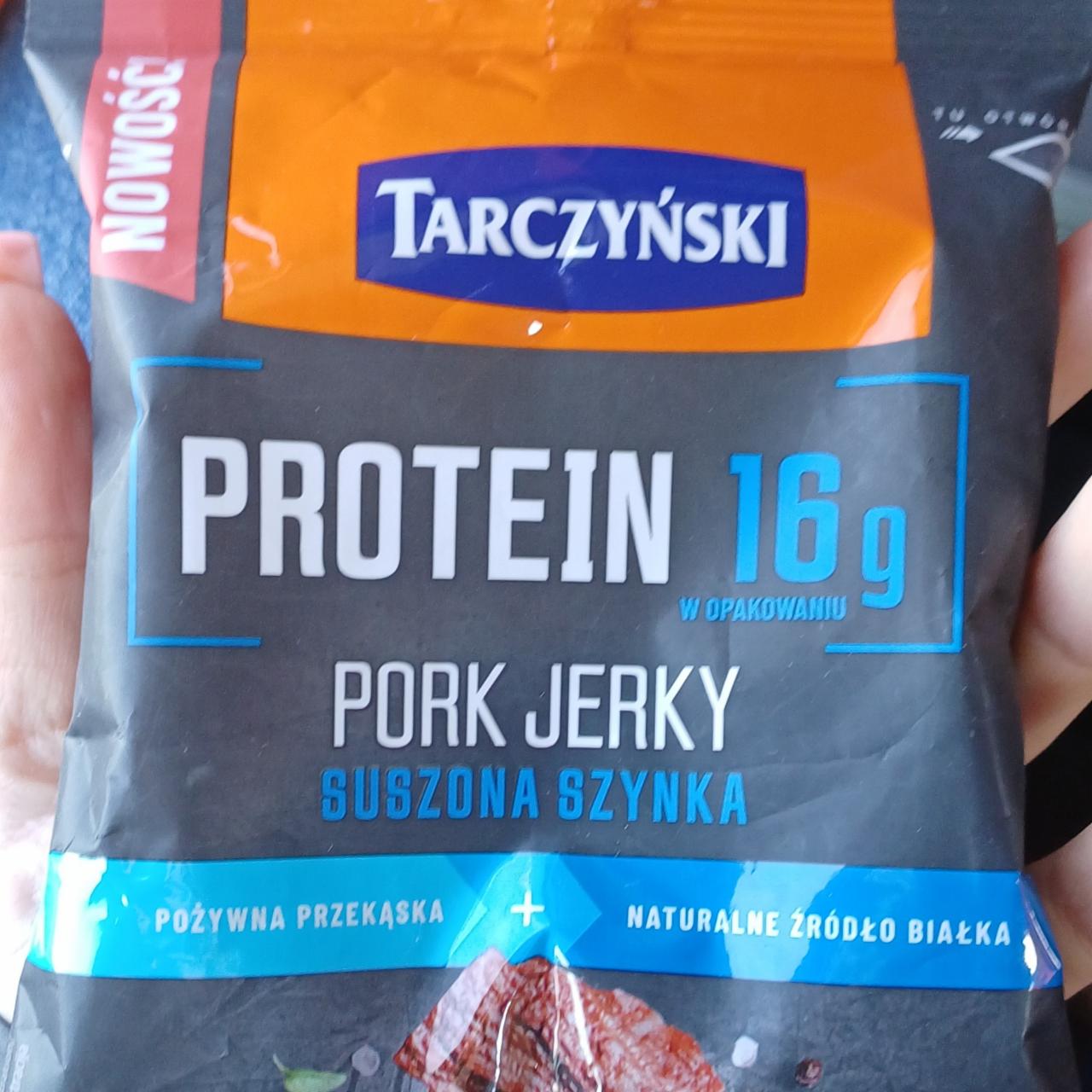 Zdjęcia - Pork jerky suszona szynka protein 16g Tarczyński