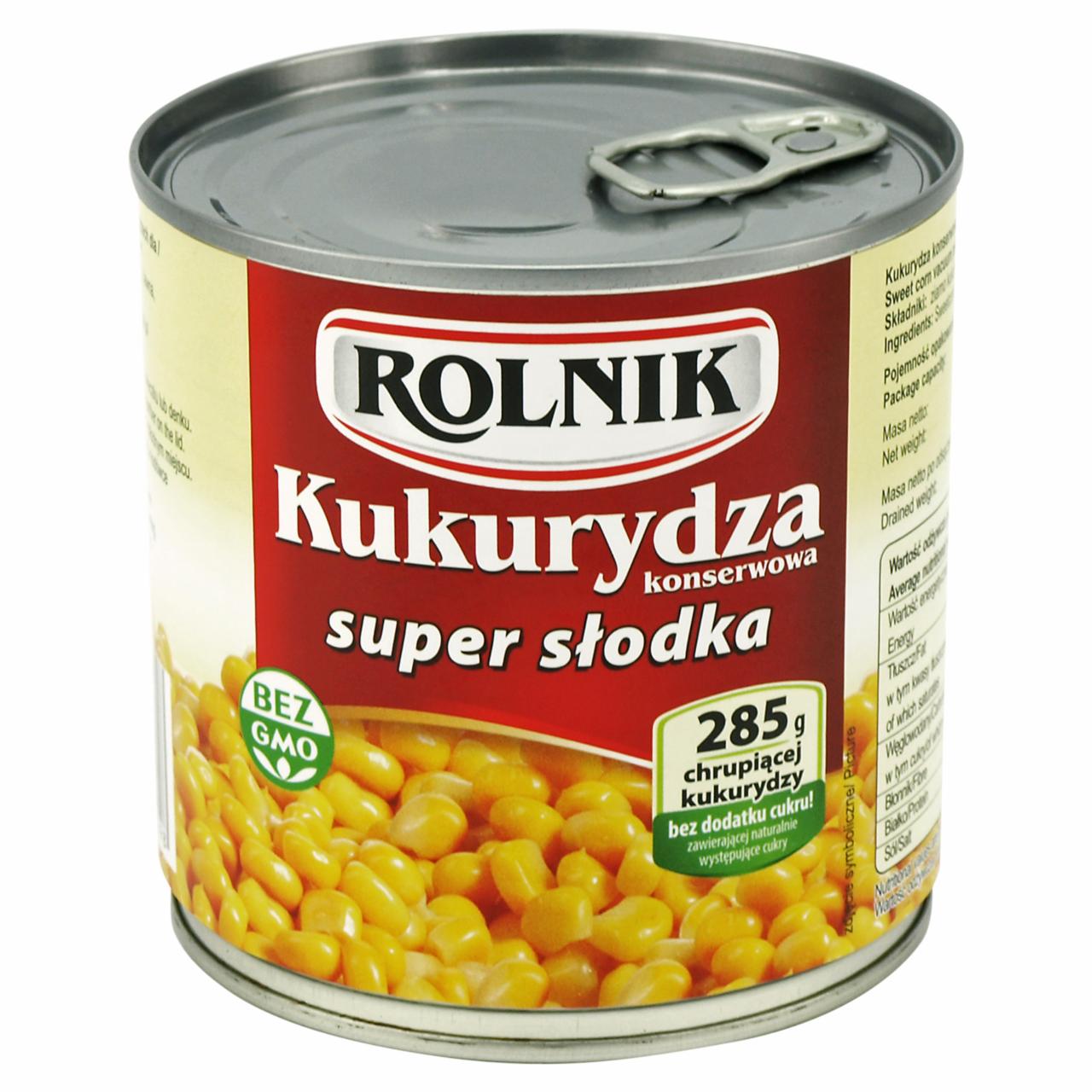 Zdjęcia - Kukurydza konserwowa super słodka Rolnik