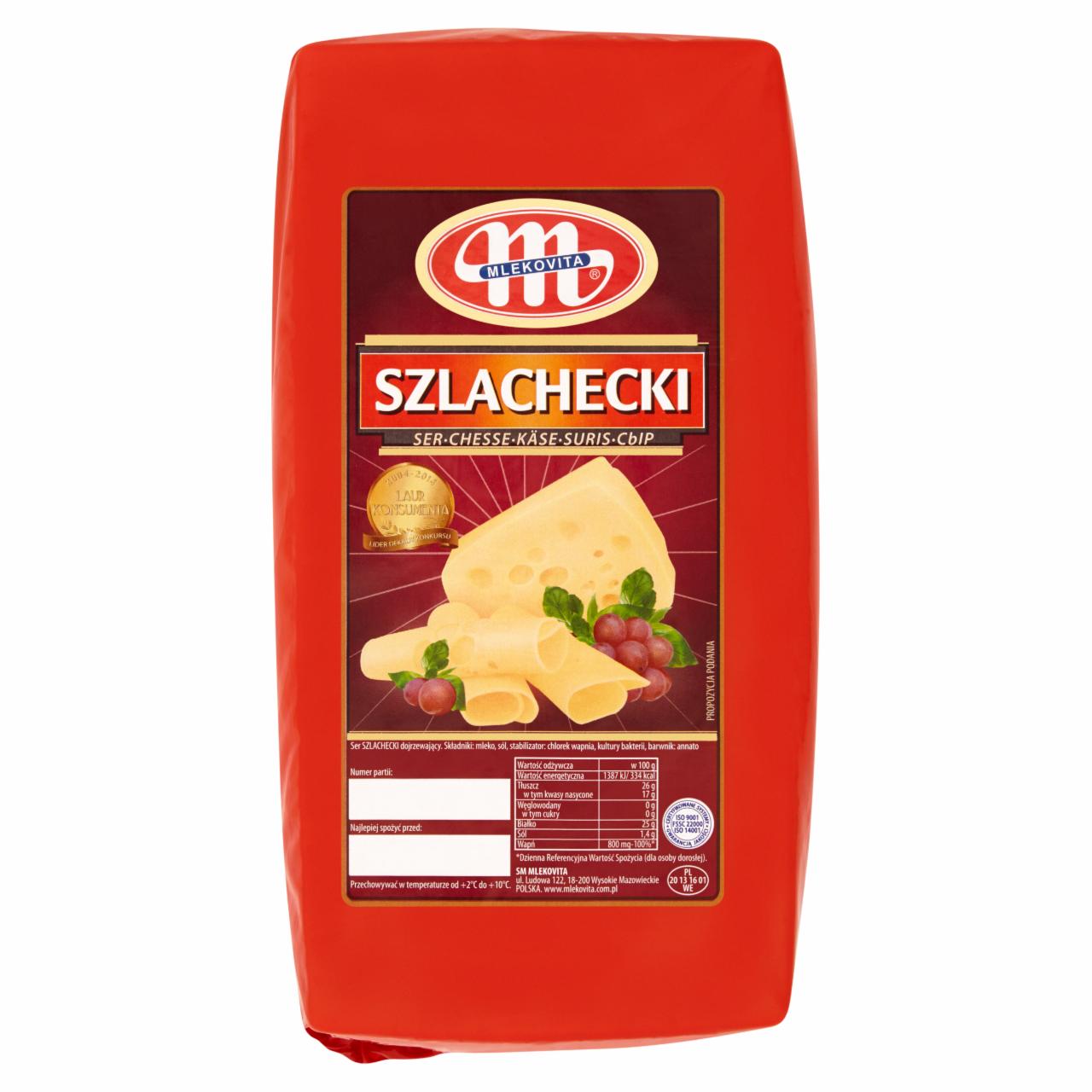 Zdjęcia - Mlekovita Ser Szlachecki