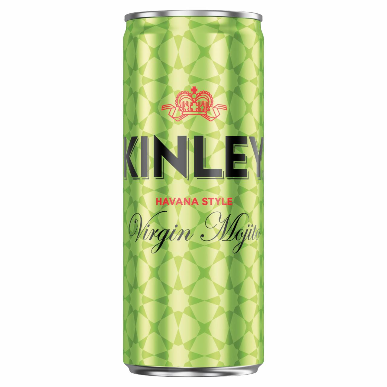 Zdjęcia - Kinley Virgin Mojito Napój gazowany 250 ml