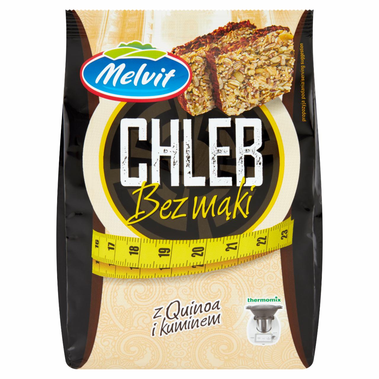 Zdjęcia - Chleb bez mąki z quinoa i kuminem Melvit