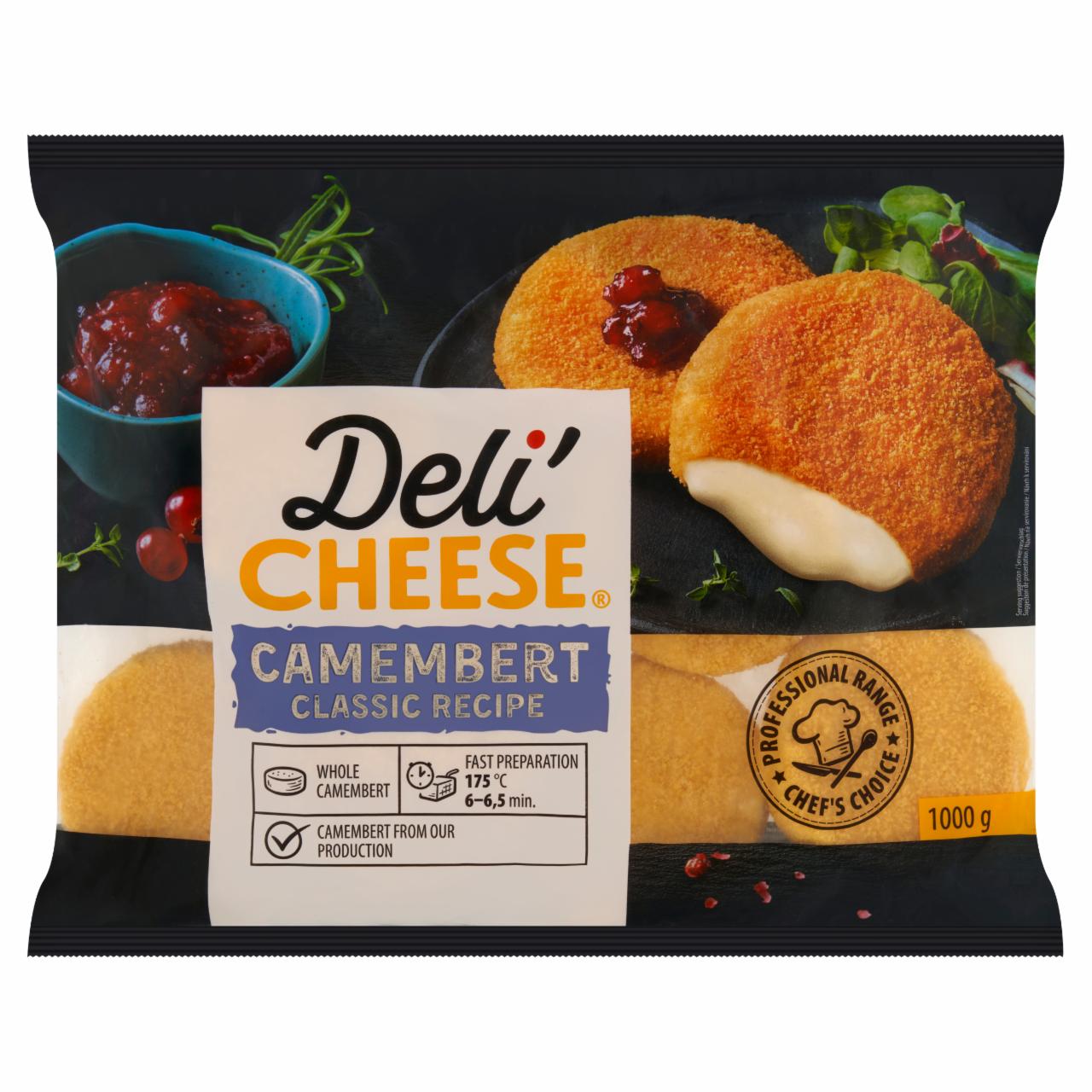 Zdjęcia - Deli Cheese Ser camembert panierowany 1000 g