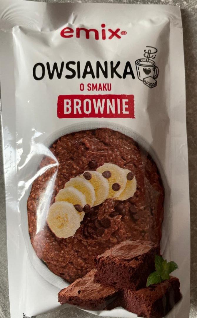 Zdjęcia - Owsianka o smaku brownie Emix