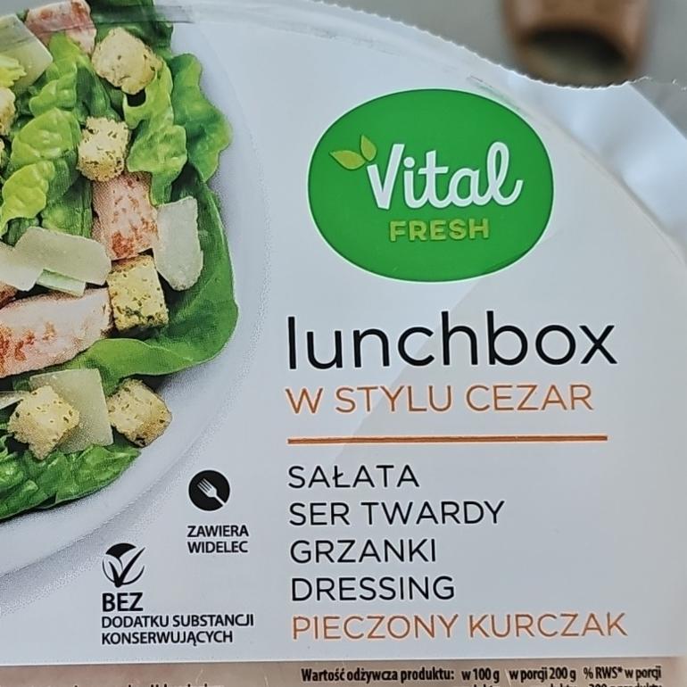 Zdjęcia - Lunchbox w stylu cezar Vital Fresh