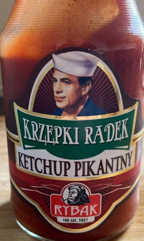 Zdjęcia - Krzepki Radek ketchup pikantny Rybak