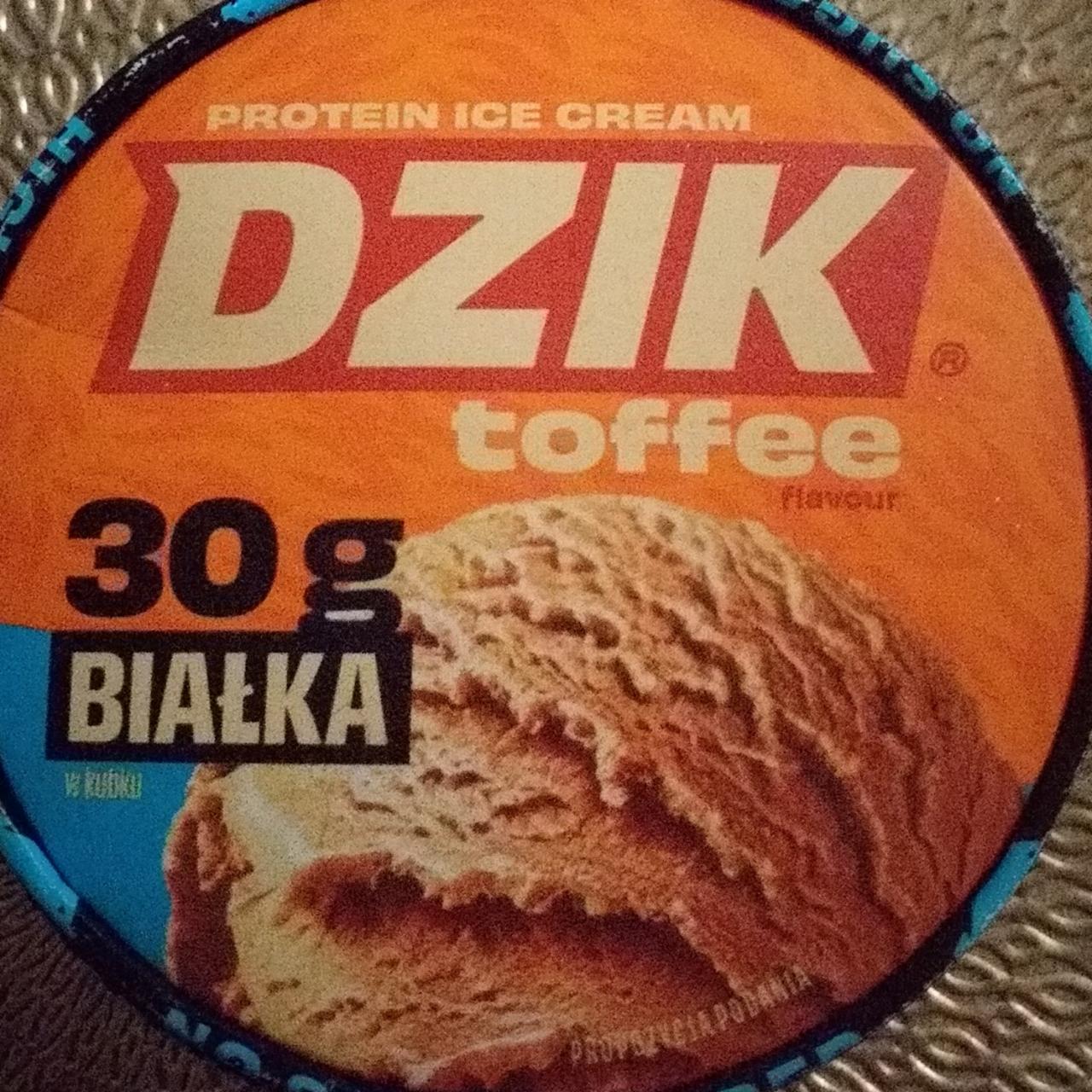 Zdjęcia - Protein ice cream toffee Dzik