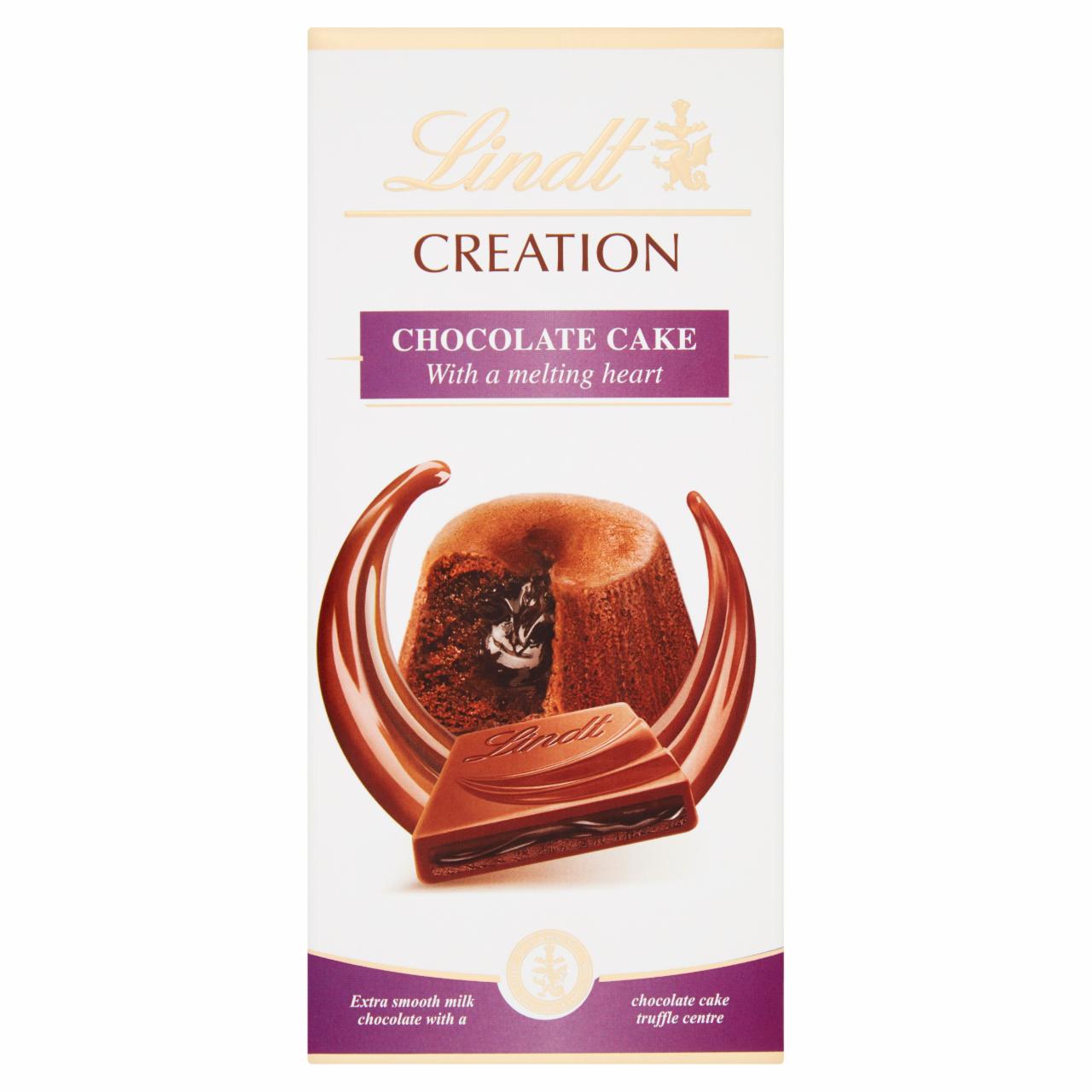 Zdjęcia - Lindt Creation Czekolada mleczna z delikatną ciemną truflą i sosem czekoladowym 150 g