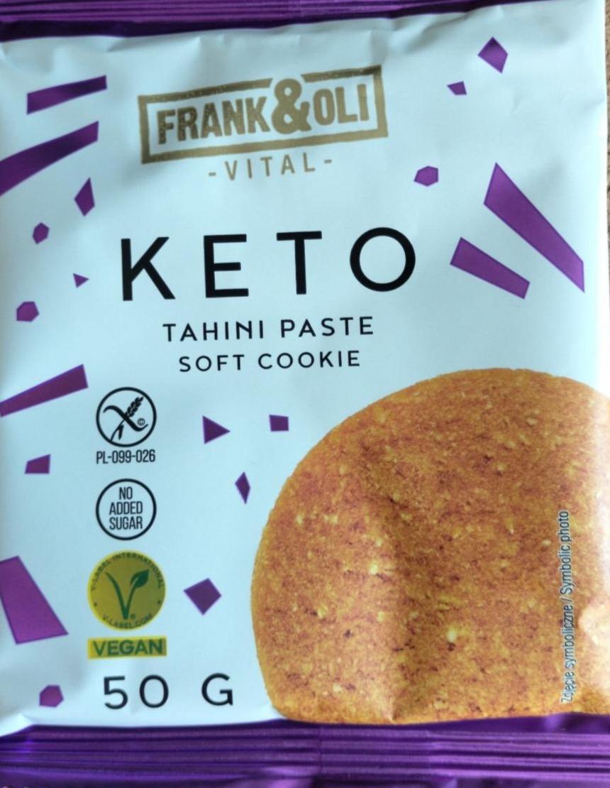 Zdjęcia - Keto tahini paste soft cookie Frank&Oli