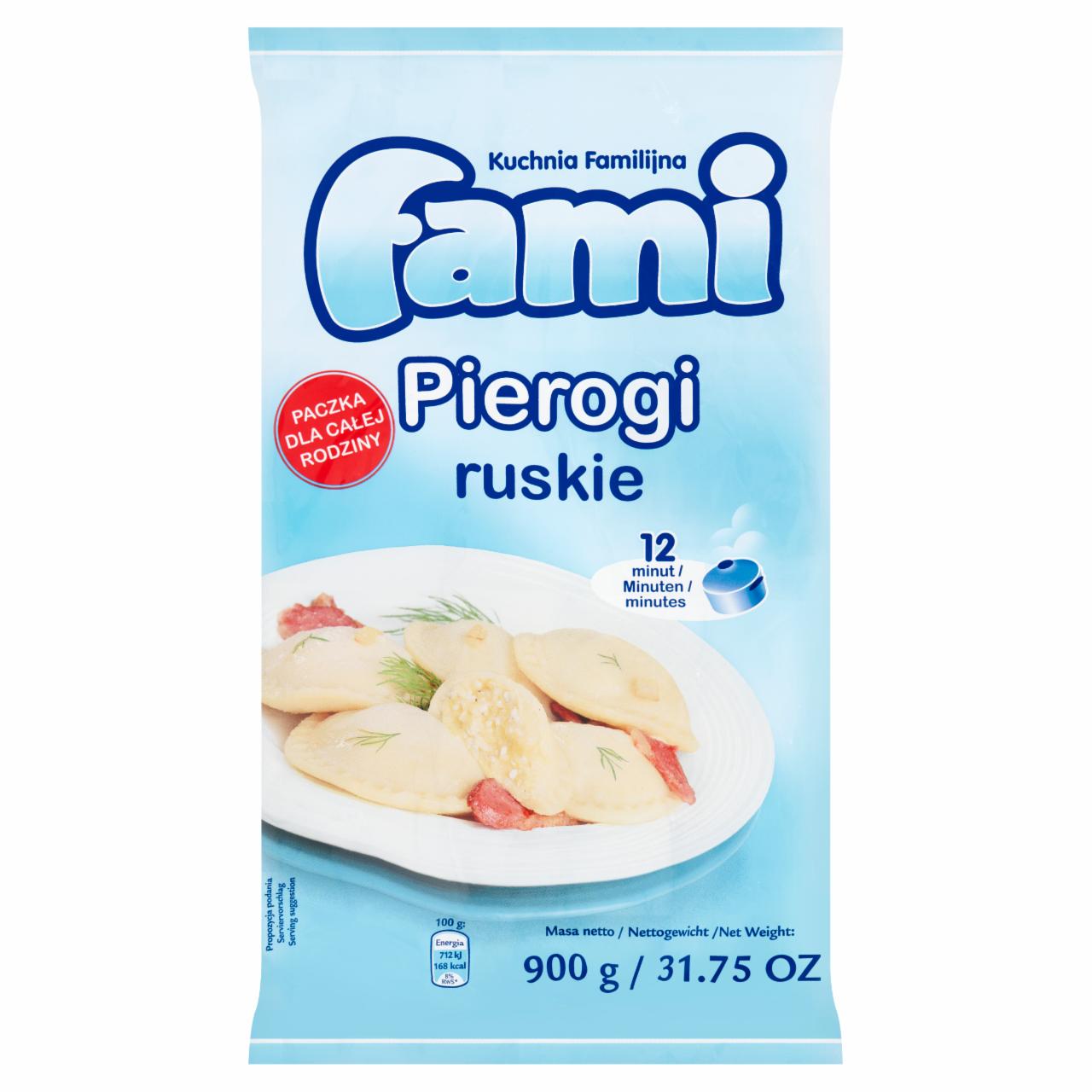 Zdjęcia - Fami Kuchnia Familijna Pierogi ruskie 900 g