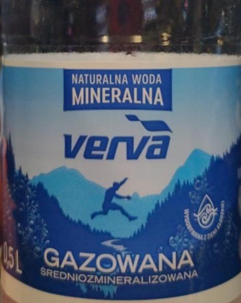 Zdjęcia - Woda gazowana średniomineralizowana Verva