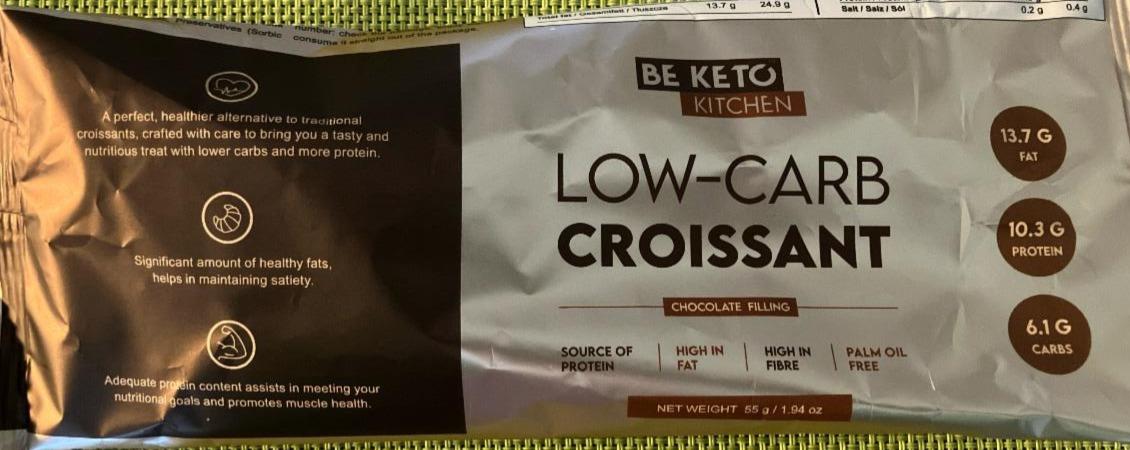 Zdjęcia - Low-carb croissant chocolate filling Be keto kitchen