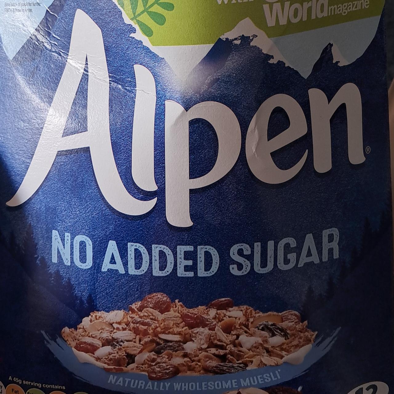 Zdjęcia - Naturally wholesome muesli no added sugar Alpen