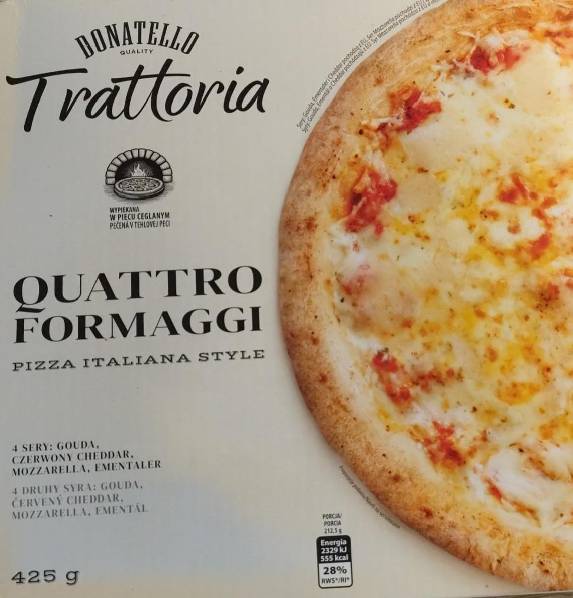 Zdjęcia - Trattoria quattro formaggi Donatello