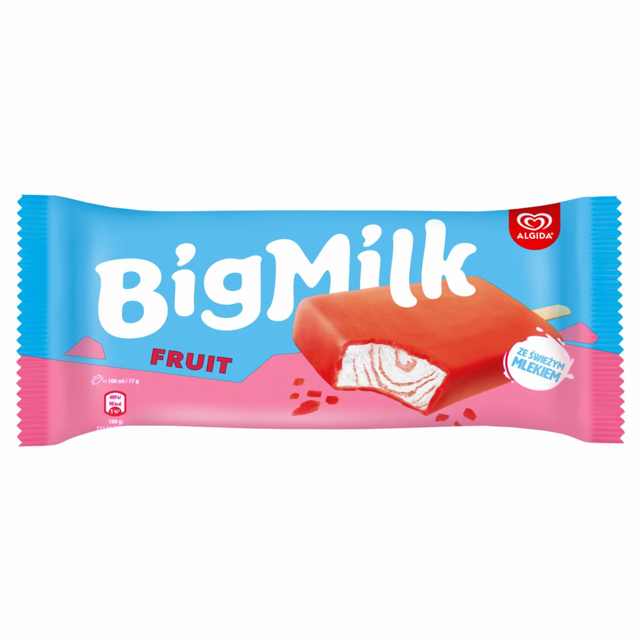 Zdjęcia - Big Milk Fruit Lody 100 ml