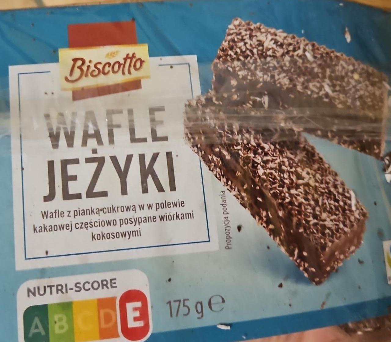 Zdjęcia - Wafle jeżyki Biscotto