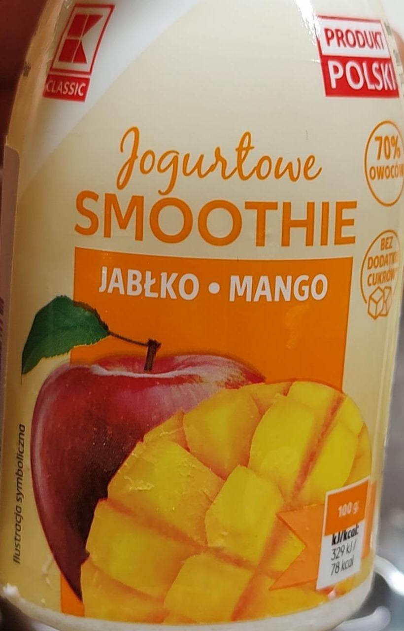 Zdjęcia - Jogurtowe smoothie jabłko mango K-Classic