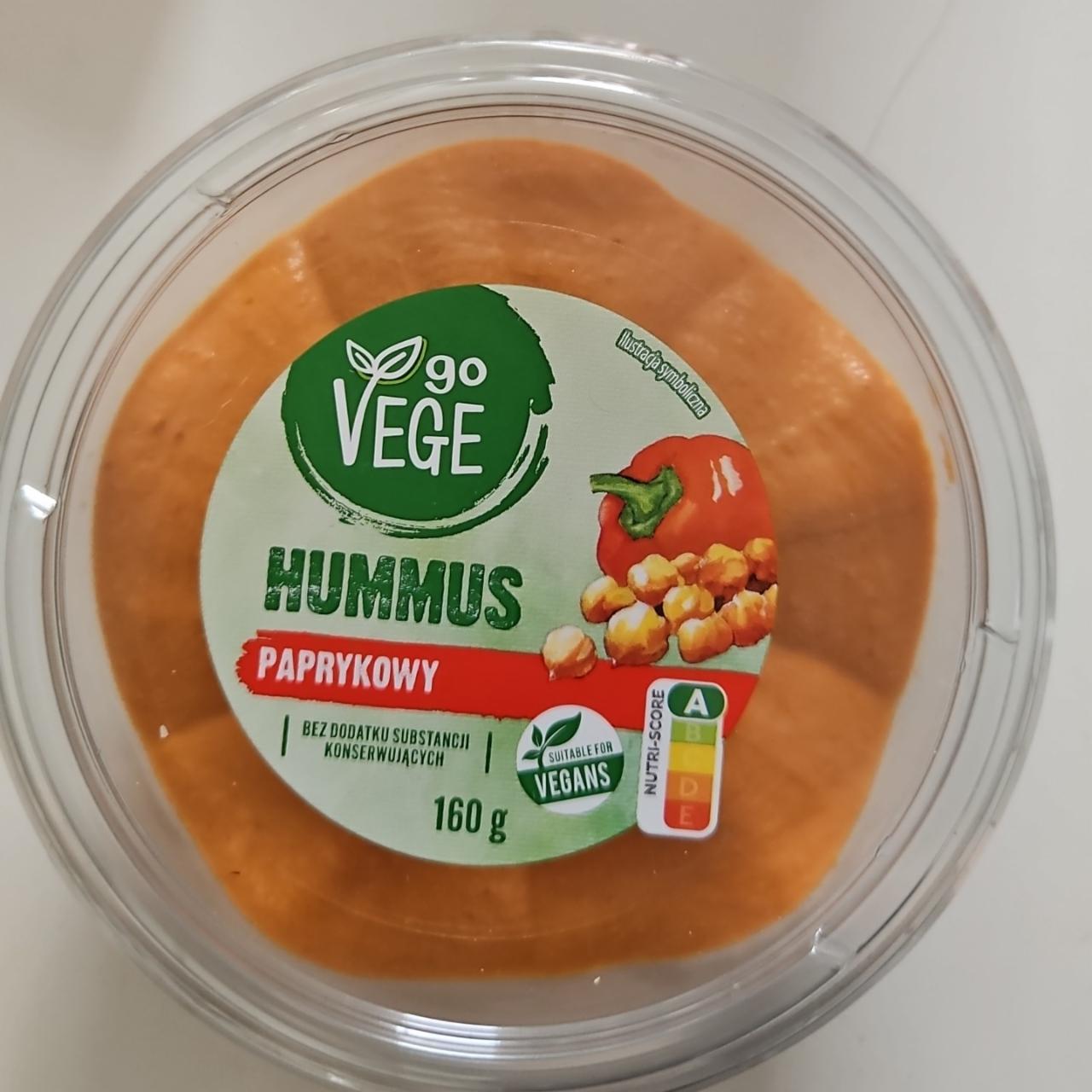 Zdjęcia - Hummus paprykowy Go Vege