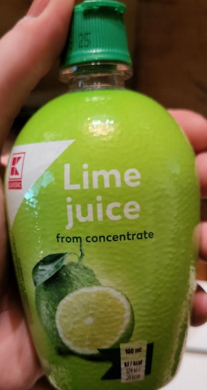 Zdjęcia - Lime Juice from concentrate K-Classic