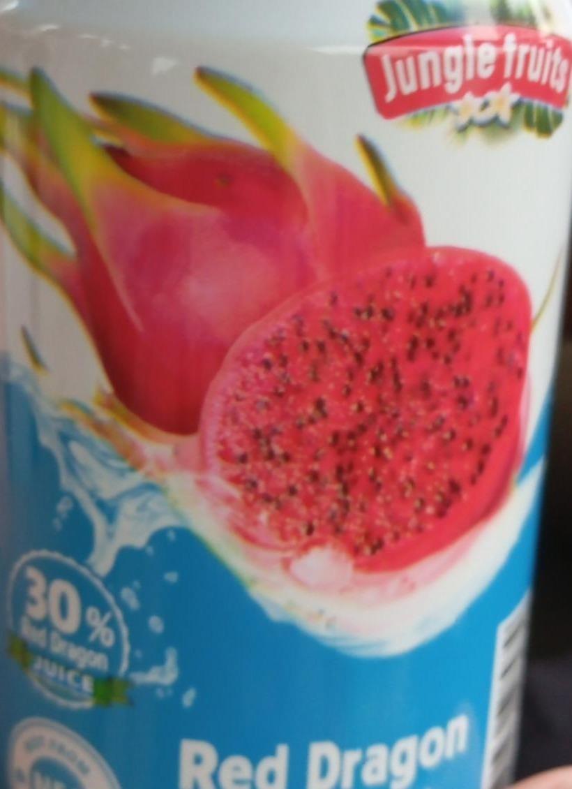 Zdjęcia - Red dragon juice drink Jungle fruits