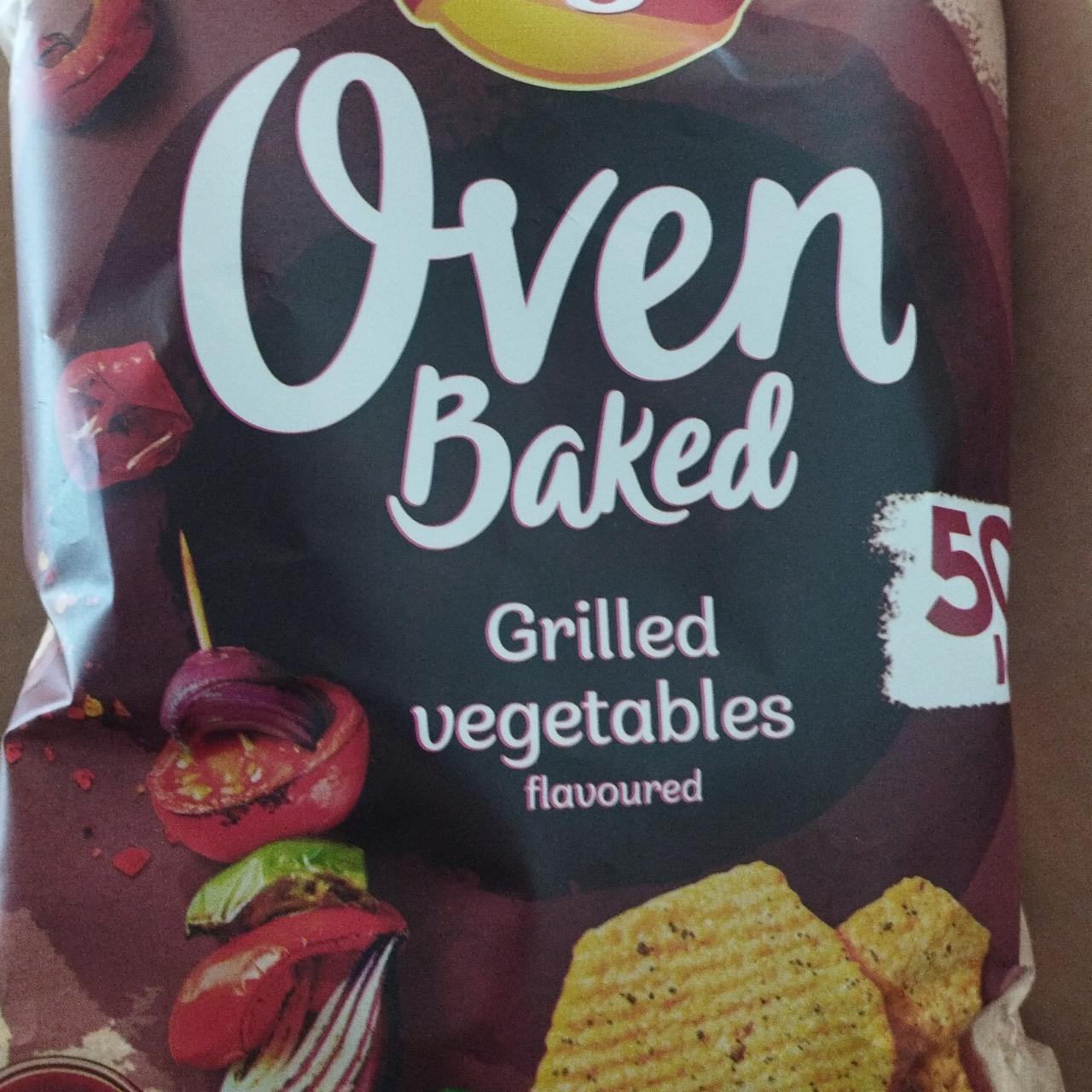 Zdjęcia - Oven baked grilled vegatables Lay's