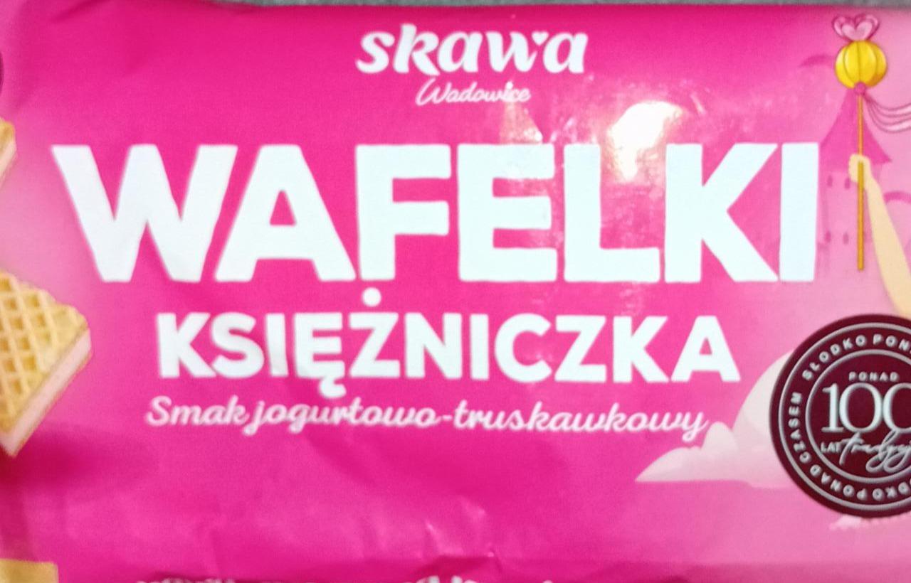 Zdjęcia - Wafelki księżniczka smak jogurtowo-truskawkowy Skawa