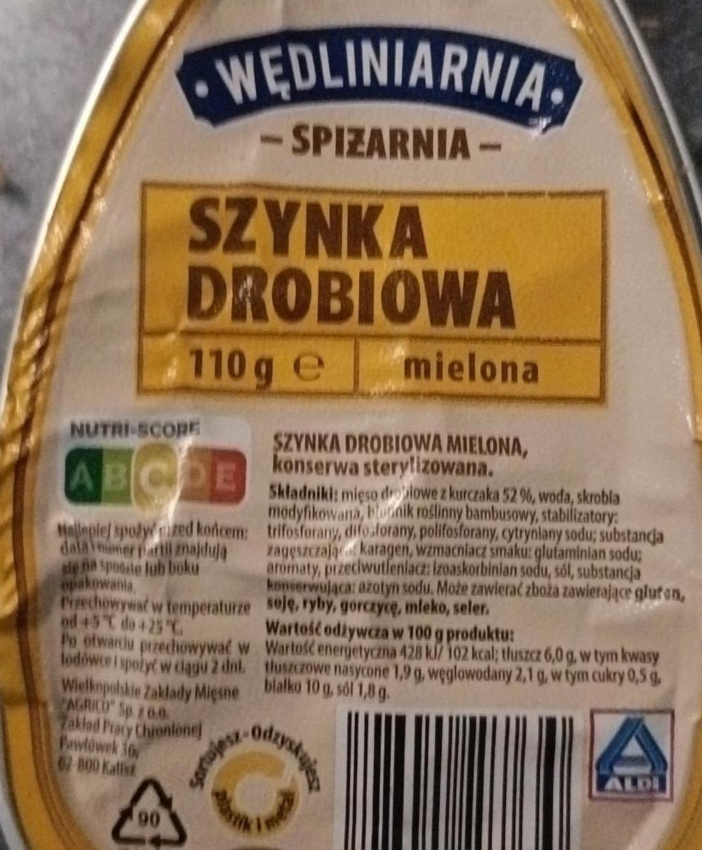 Zdjęcia - Szynka drobiowa mielona Wędliniarnia spiżarnia