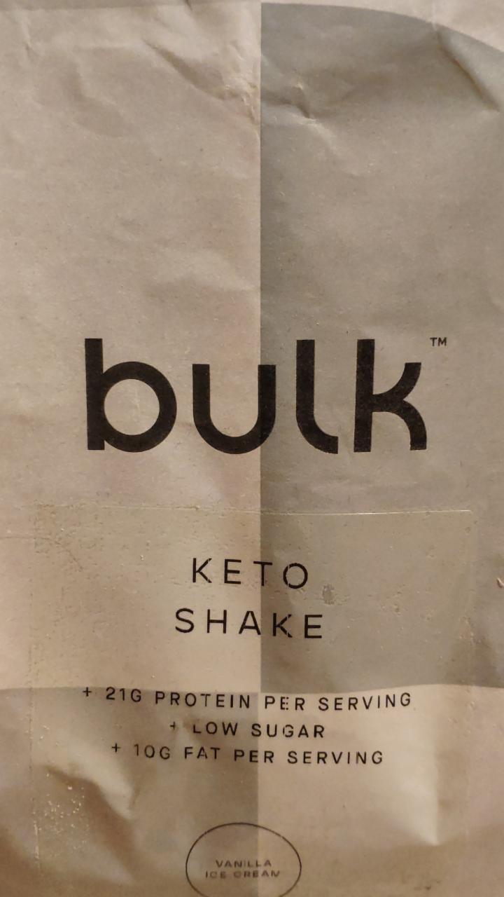 Zdjęcia - Bulk keto shake