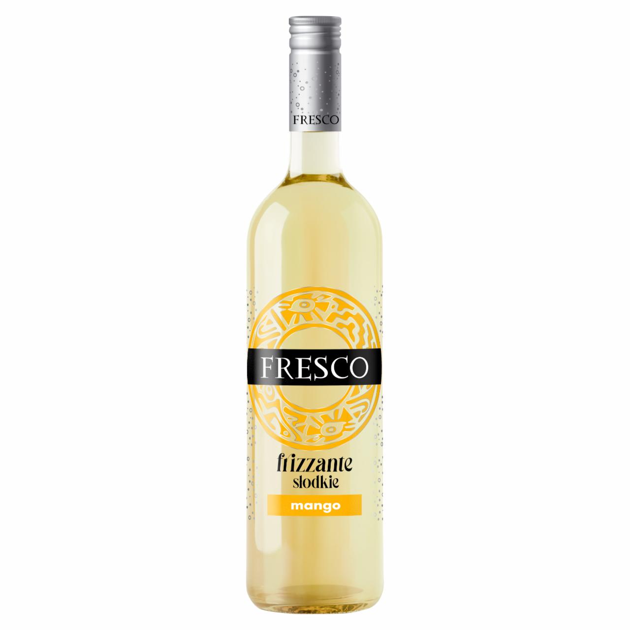 Zdjęcia - Fresco Frizzante Wino owocowe słodkie półmusujące gazowane polskie słodkie mango 750 ml