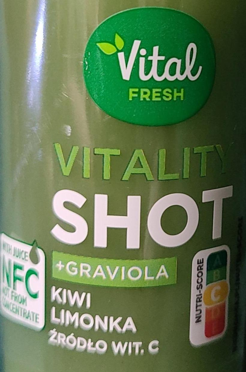 Zdjęcia - Vitality shot + graviola kiwi, limonka Vital fresh